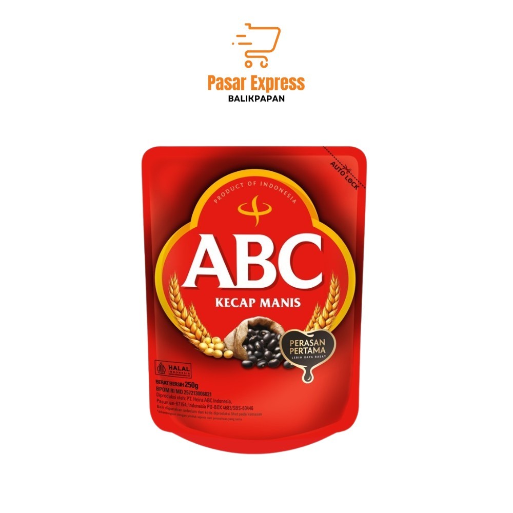 

Kecap Manis ABC Refill (600gr/250gr) - Pasar express Balikpapan