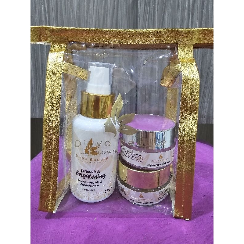 NEW  PAKET DIVYA BEAUTE " GLOWING IN YOU "