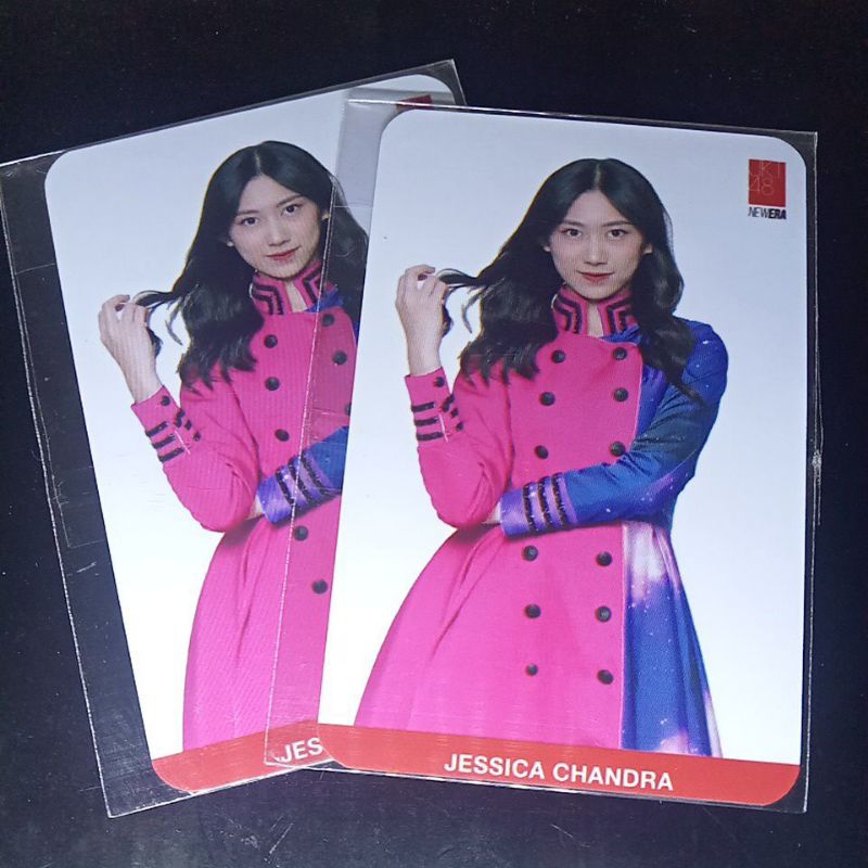 photocard Mng Nice To See You JESSICA CHANDRA official Jkt48