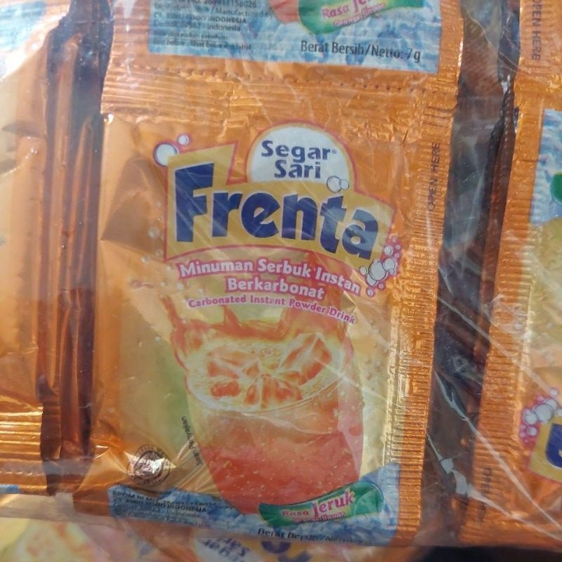 

Frenta rasa jeruk sacheet