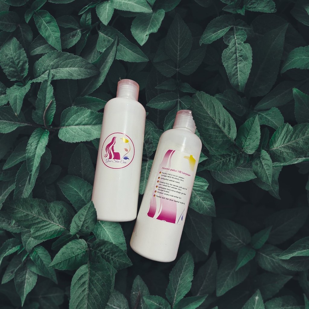 Glow Skin Care Body Lotion Whitening Lanjutan 200ml / HB Whitening / HB Malam / HB Siang