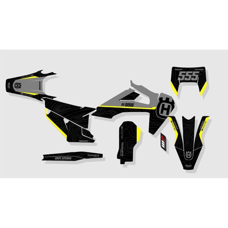 Decal Husqvarna TE 300 i custome bebas desain husq