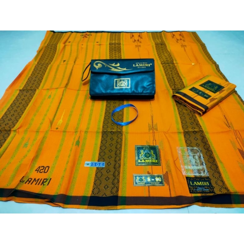 COD / SARUNG LAMIRI SONGKET 420 TYPE SGE MESRES SUPER ori by LAMIRI (Q)