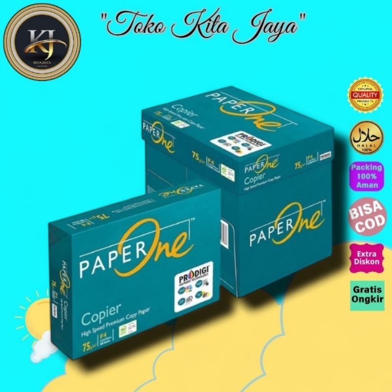

Kertas HVS PaperOne A4 75gram
