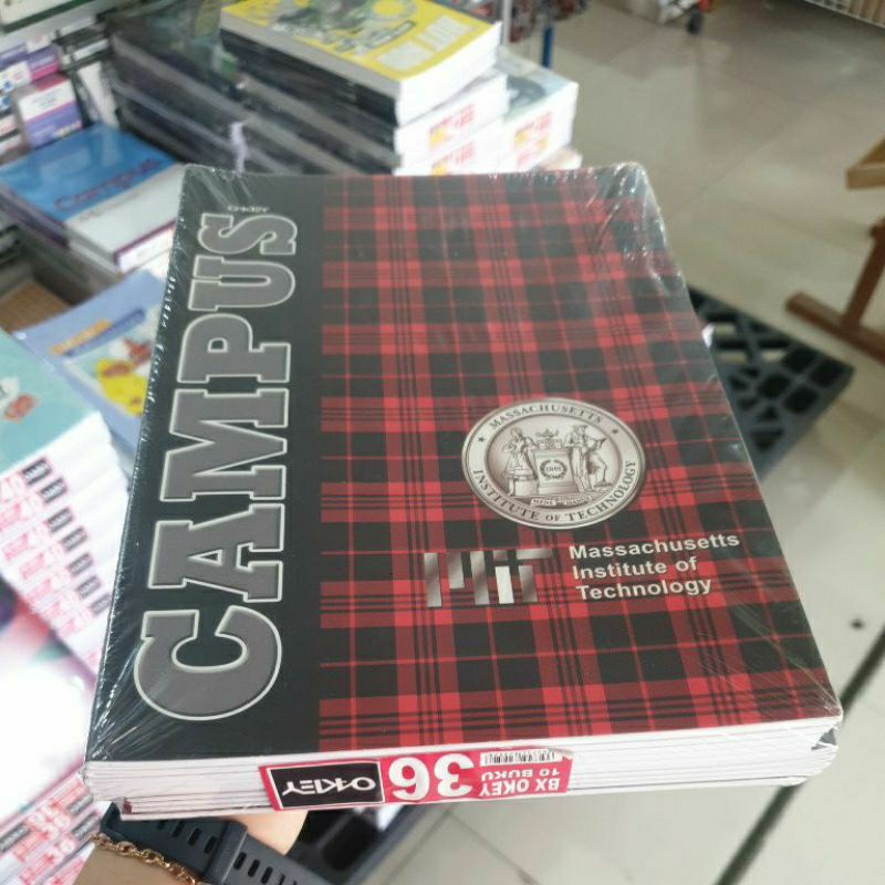 

Okey by KIKY Buku Tulis Boxy Campus Cover Batik 36 lembar