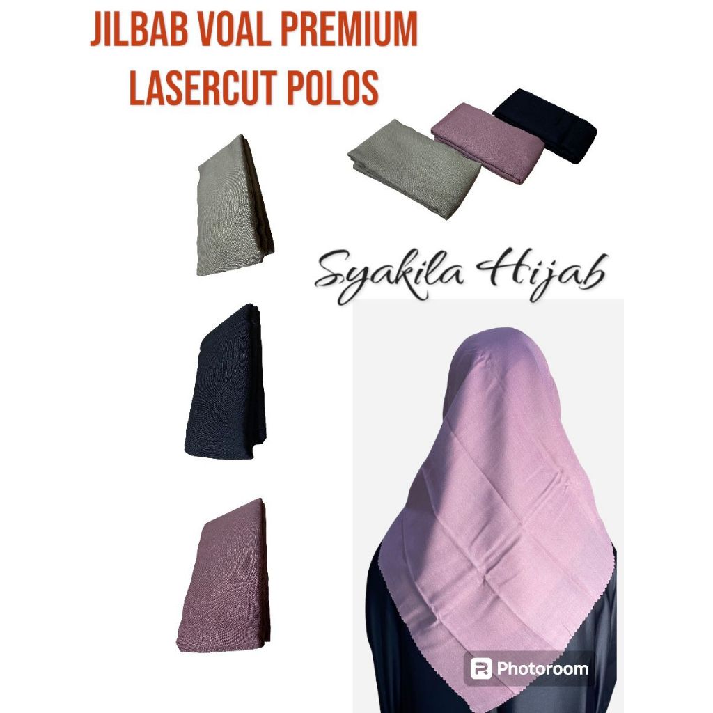 HIJAB VOAL POLOS PREMIUM VOAL LASERCUT POLOS VOAL PREMIUM POLOS VOAL BASIC VOAL PARIS VOAL SEGI EMPA