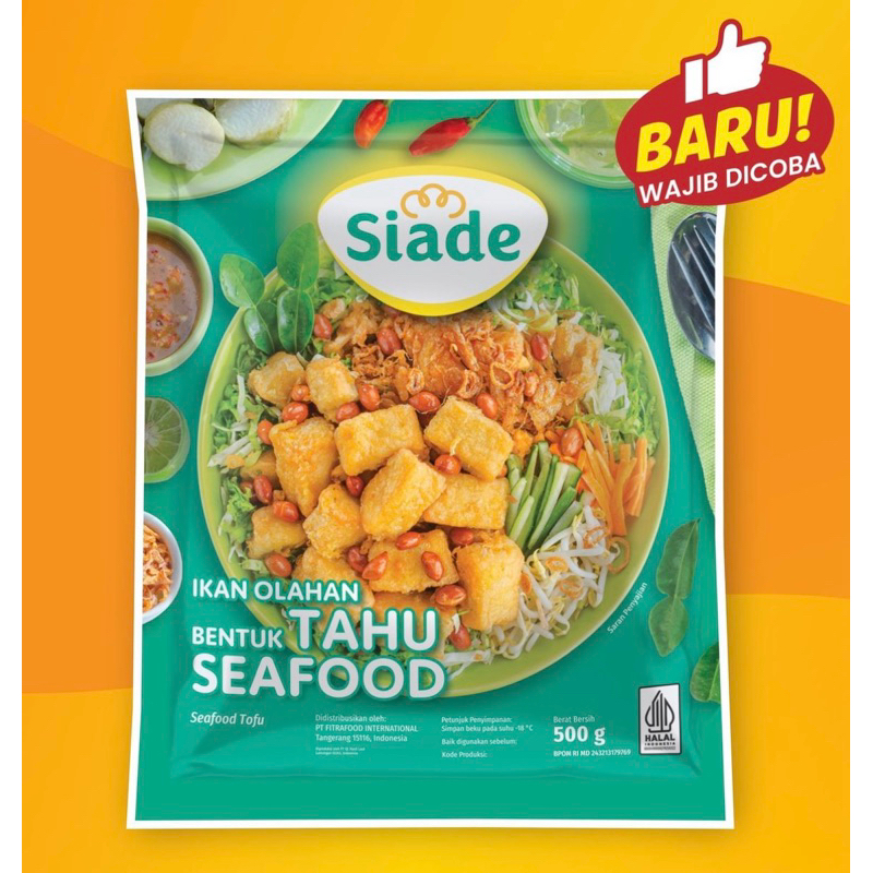 

Siade Tahu Seafood 500gr