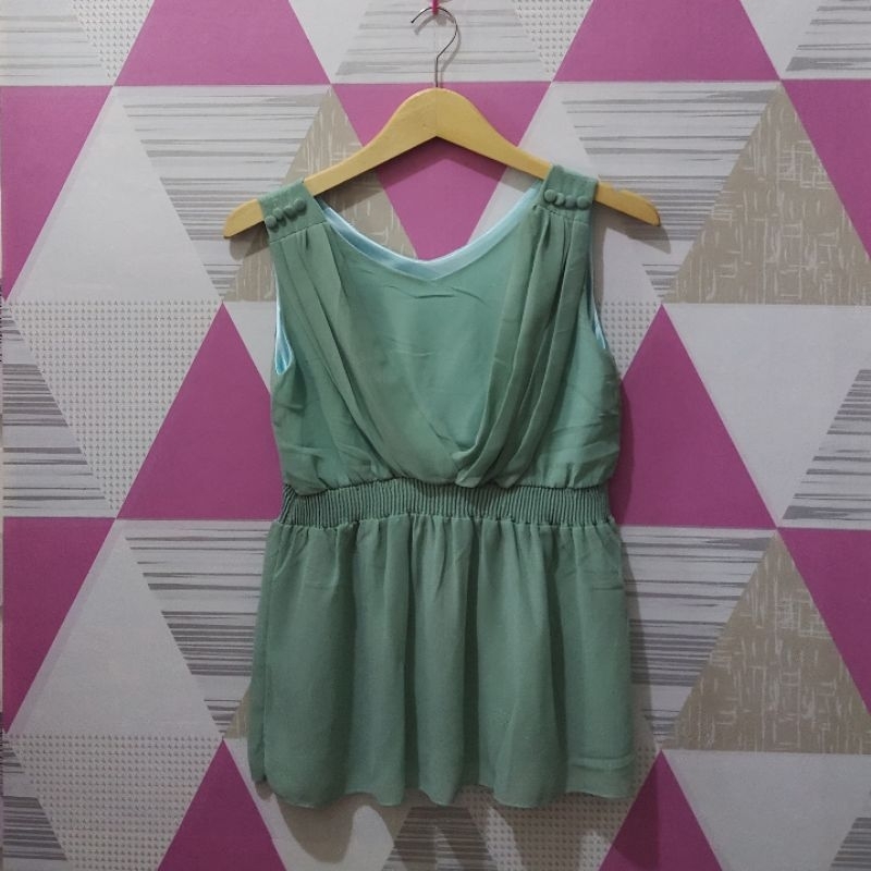 BLOUSE WANITA MINT SEXY