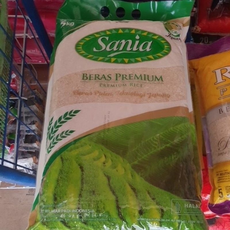 

beras sania 5 kg