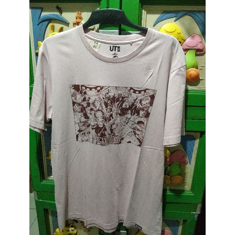 kaos anime one piece bekas second preloved