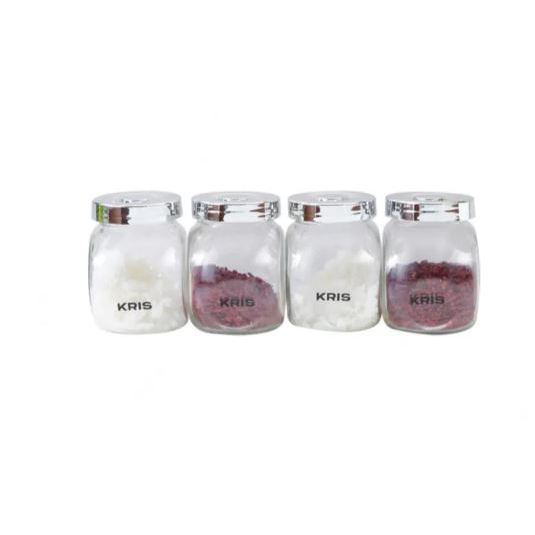 Kris 160 Ml Set 4 Pcs Tempat Bumbu Dapur Toples Bumbu Ace Hardware