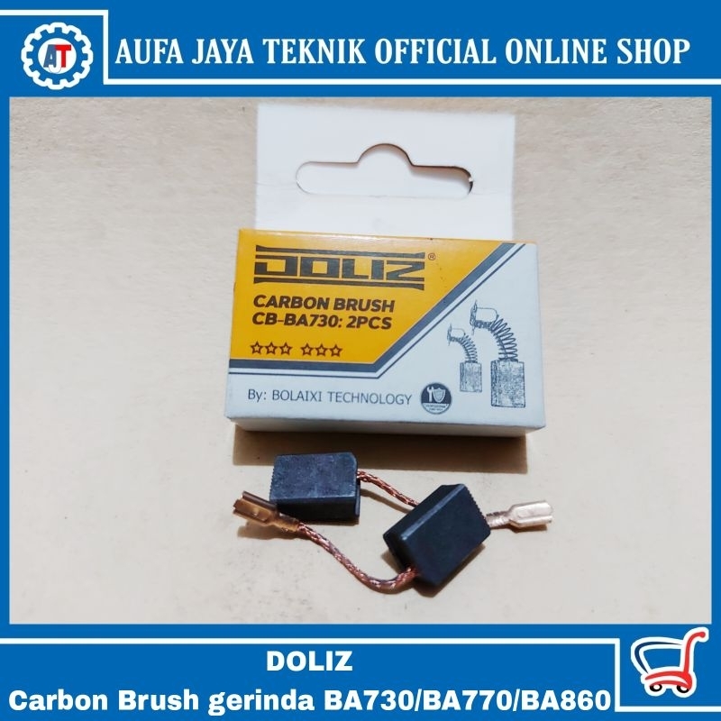 Doliz carbon brush gerinda doliz, CB areng spul gerinda doliz BA730 BA770 BA780