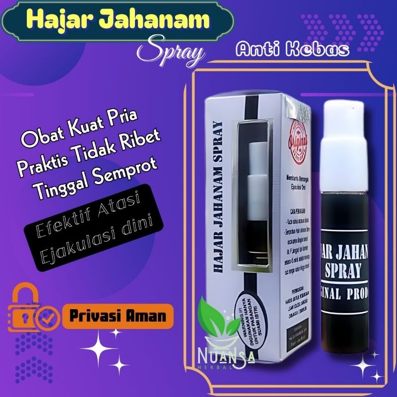 Obat Kuat Vitalitas Pria Hajar Spary Asli Mesir 100% Original Ereksi Keras Kuat Tahan Lama