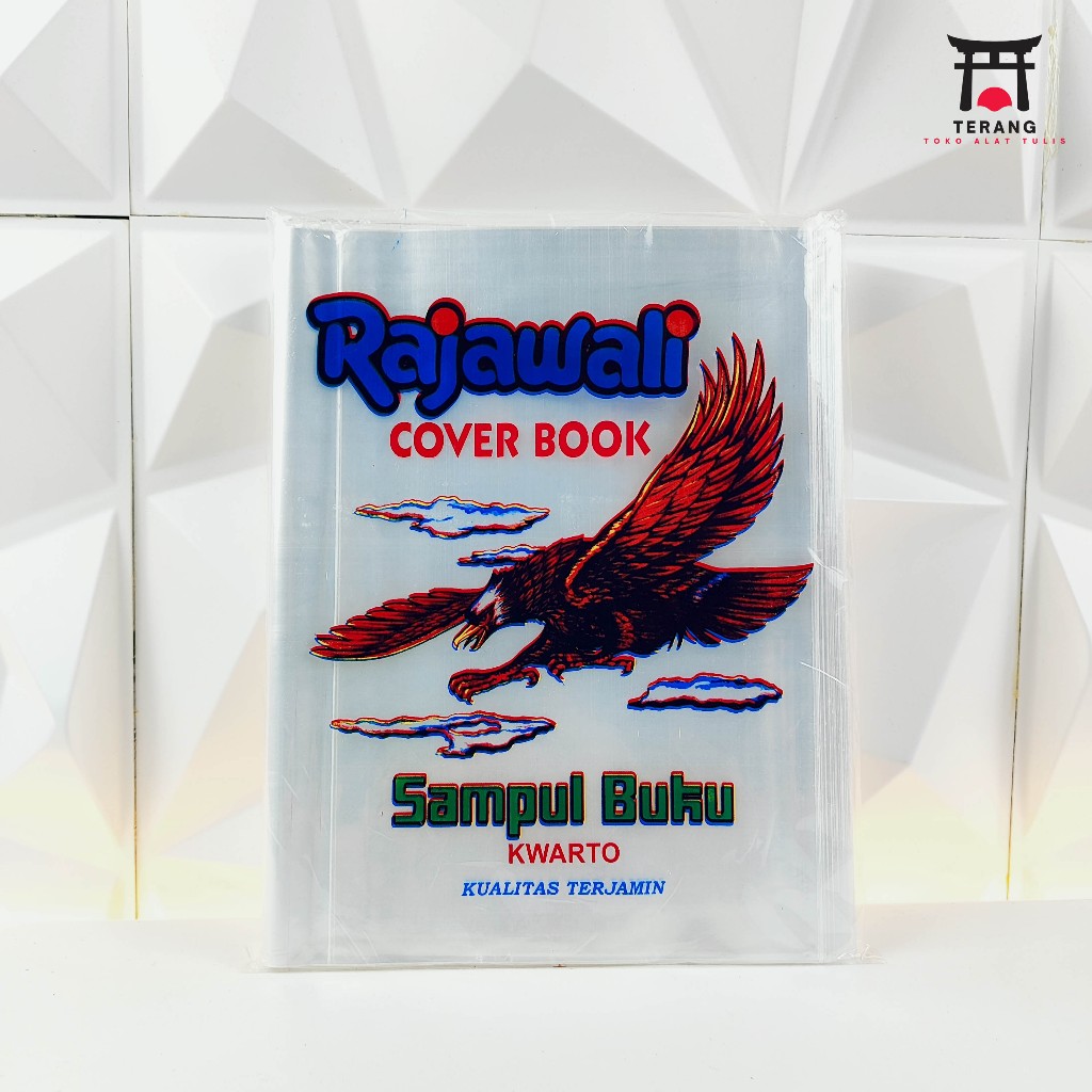 

Sampul Plastik Buku Rajawali Kuarto isi 100/50 Lembar Cover Book Bening High Quality