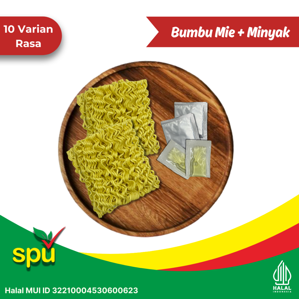 

Bumbu Mie Instan Non MSG plus Minyak (50 sachet)