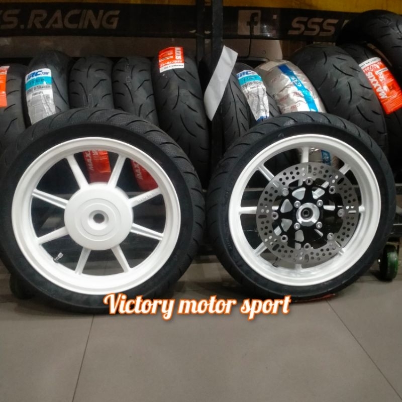 paket velg ban cakram palang 8 comet v Rossi dan axio Vario beat Scoopy Genio spacy Vario 125 Vario 