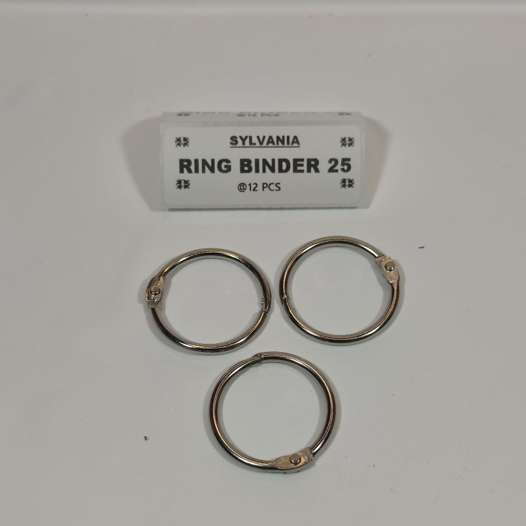 

RING BINDER BUKA TUTUP @12PCS, RING BINDER 20mm 25mm, PENJUALAN 1 LOT 12 PCS