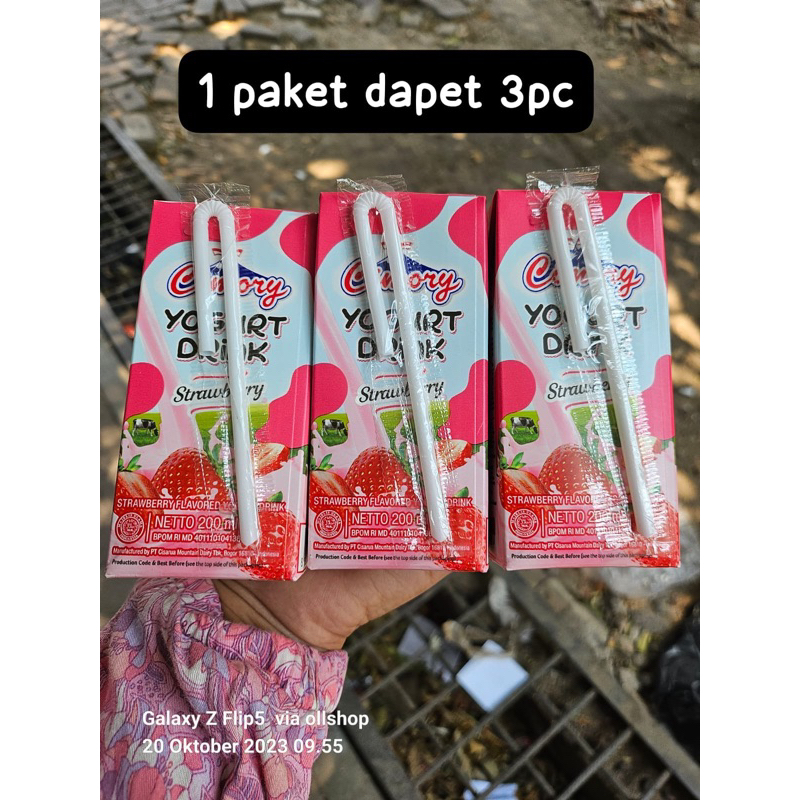 

susu murah yogurt cimpry stowberry