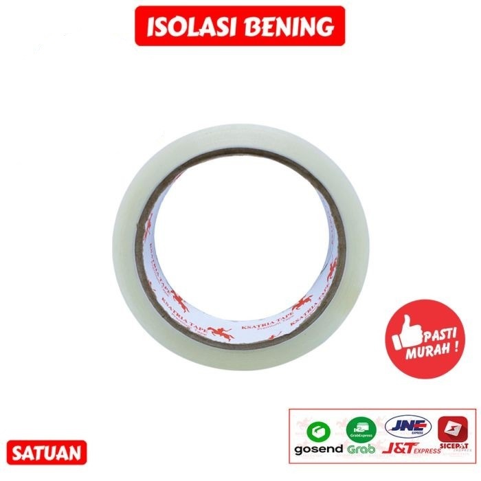 

Isolasi / Selotip Bening 24MM JURAGAN PACKING SEMARANG