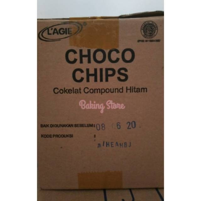 

Chip Cokelat - Chocolate Chip Lagie 3kg - Gosend Only!!
