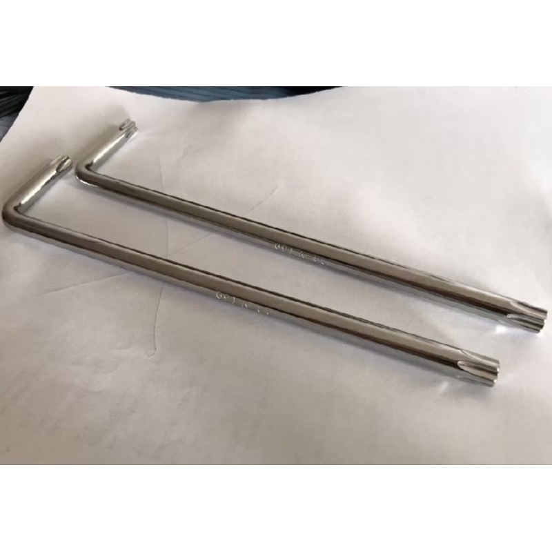 kunci L bintang crv T40 T50 T25 L bintang tengah berlubang