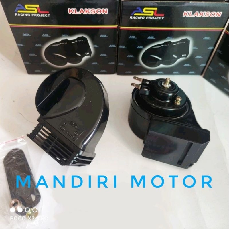 Klakson Keong Double Motor Mobil 12 Volt ASL Quality