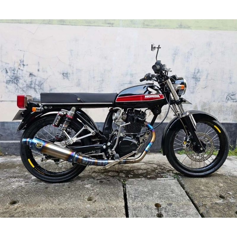 [100% Original] Knalpot Pekajaman CB GL MP Tiger Titanium Spesial Edition Original Pekajaman Yogyaka