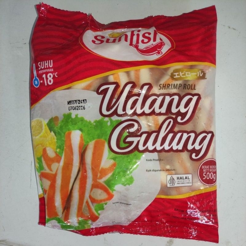 

SUNFISH Udang Gulung 500gr