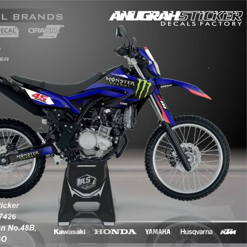 Decal Yamaha wr 155 / decal supermoto
