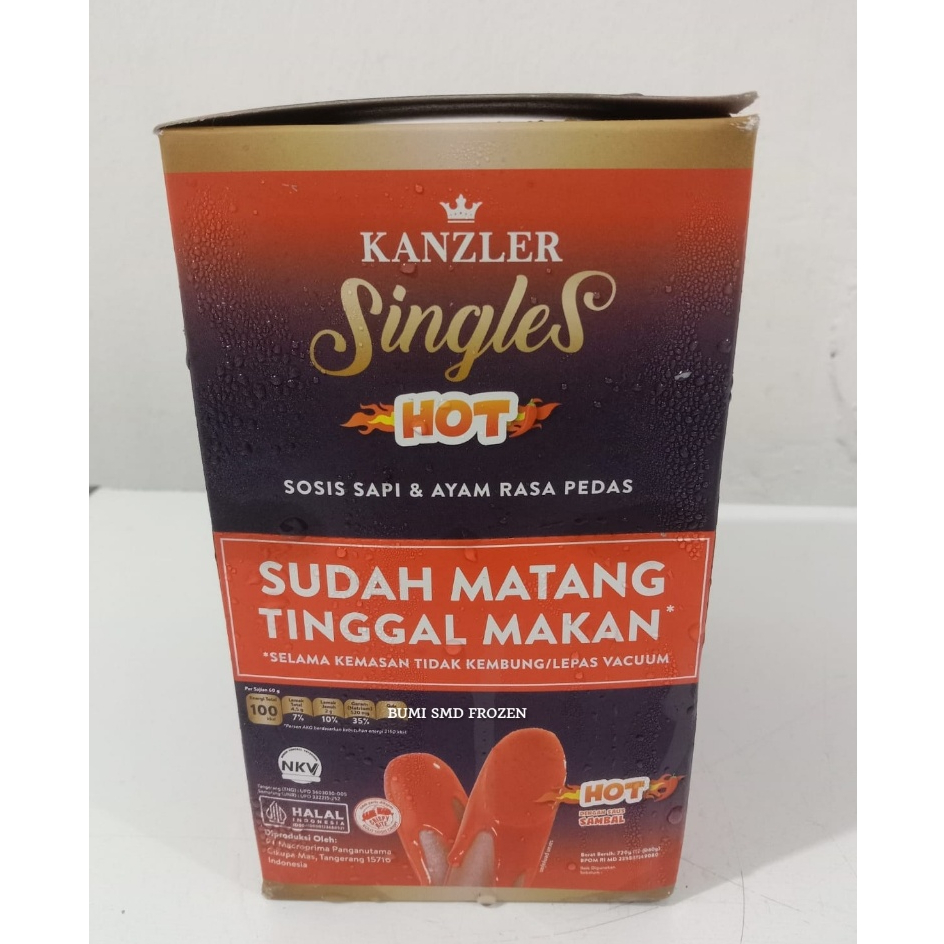 

Kanzler Singles HOT [ 1 DUS isi 12 ] | Kanzler Sosis HOT