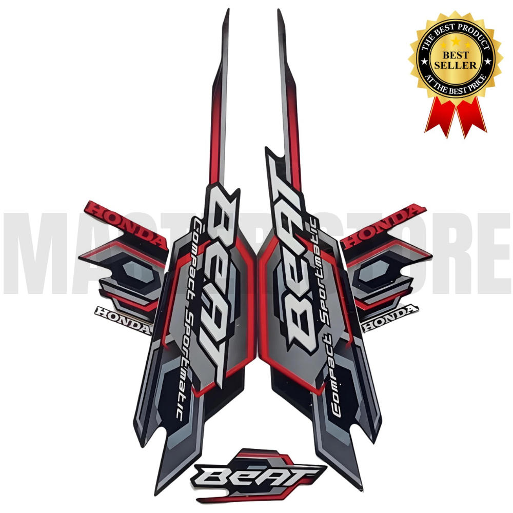 STIKER STRIPING HONDA BEAT KARBU 2008 ORI TERMURAH TERLARIS