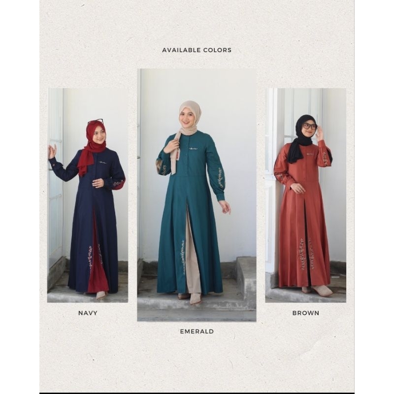 Abaya// Gamis Dannis terbaru dewasa' terbaru by Rumah Dannis