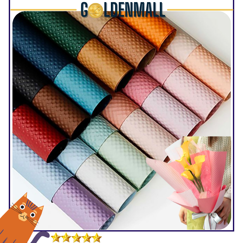 

Flower Wrapping Paper Polos 2 WARNA Kertas Buket Pembungkus Bunga 6314