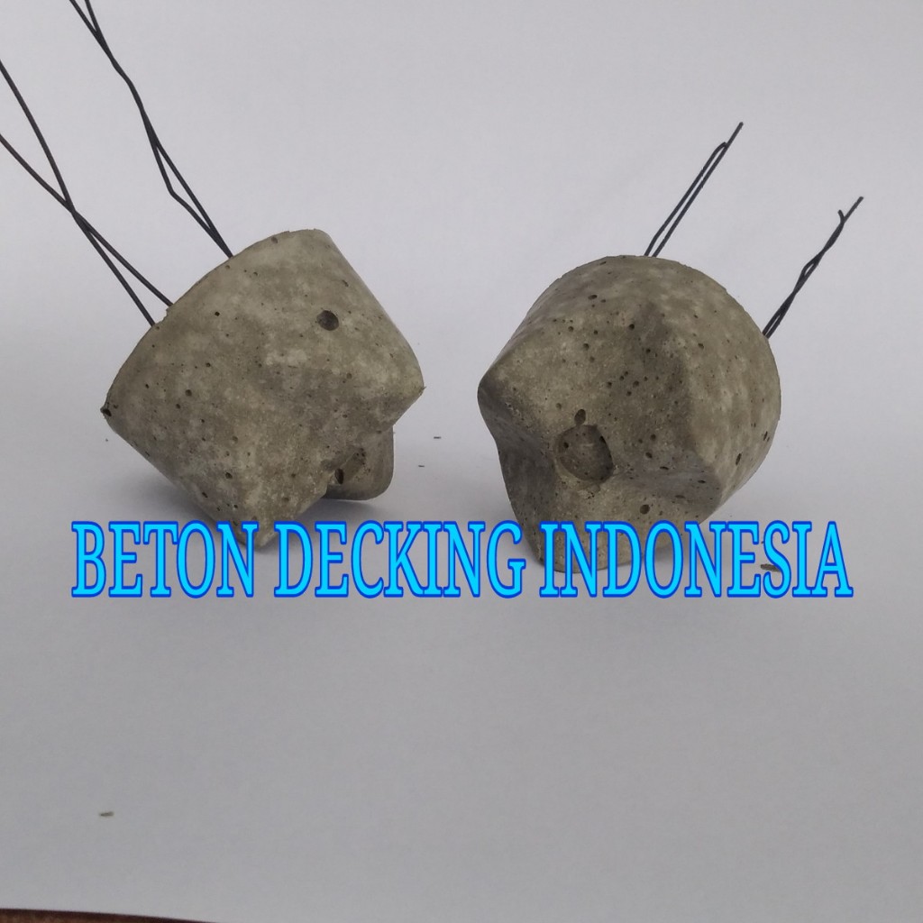 ECERAN Beton Decking siap pakai 30mm 3cm KAWAT - Tahu beton