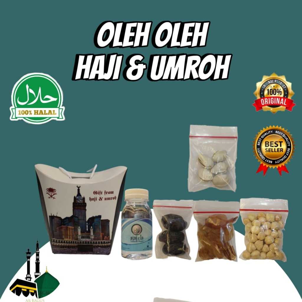 

NOB Oleh oleh Haji & Umroh 50Pcs Dus Tali