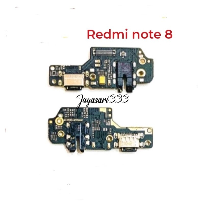 Papan Cas Redmi note 8 charger papan cas konektor original full IC