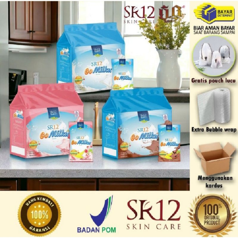 

SR12 GOMILKU KEMASAN SACHET 25 GRAM VARIAN RASA ORIGINAL, COKLAT, STRAWBERRY