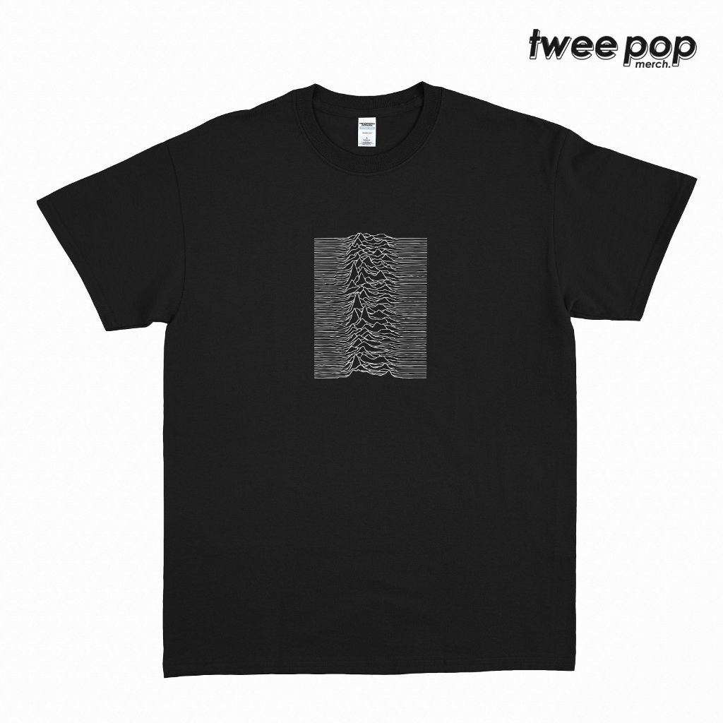 Original KAOS BAND JOY DIVISION - UNKNOWN PLEASURES LOGO Unisex Tee