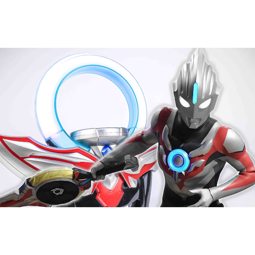Orb Circle of Rings Ultraman Transformer Set Orb Kartu Penghubung Pedang Suci Mainan Seri Klasik Orb