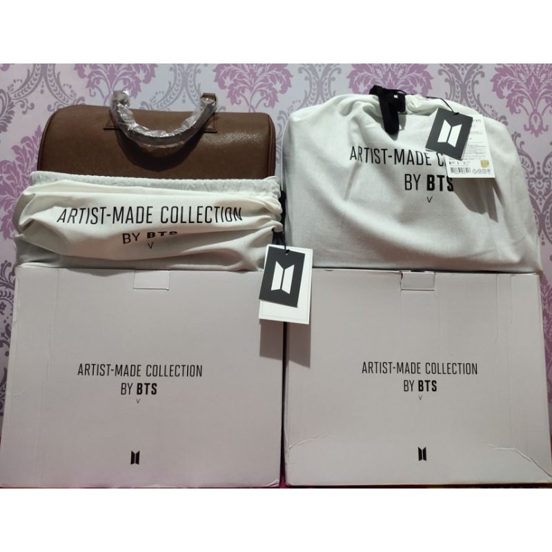 BOSTON BAG V TAEHYUNG OFFICIAL WEVERSE 100%