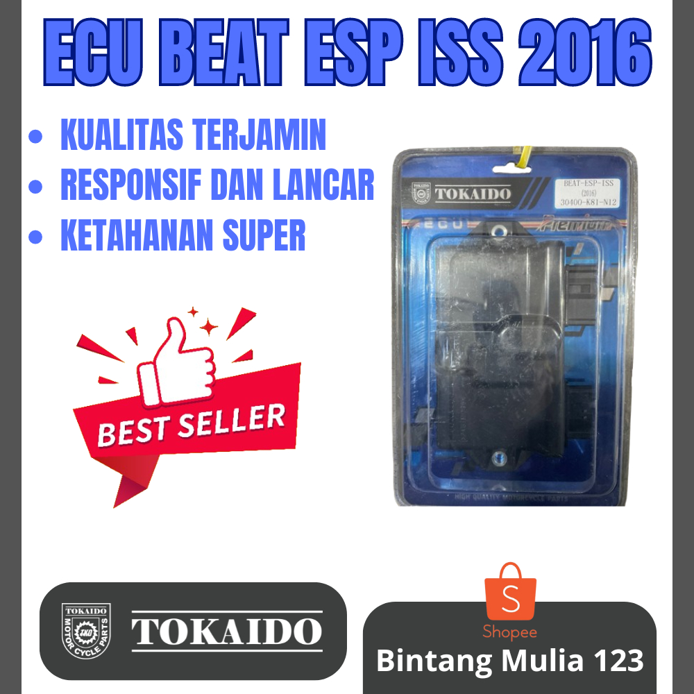 ECCU ECU ECM CDI HONDA BEAT ESP BEAT STREET BEAT POP K81 MERK TKD