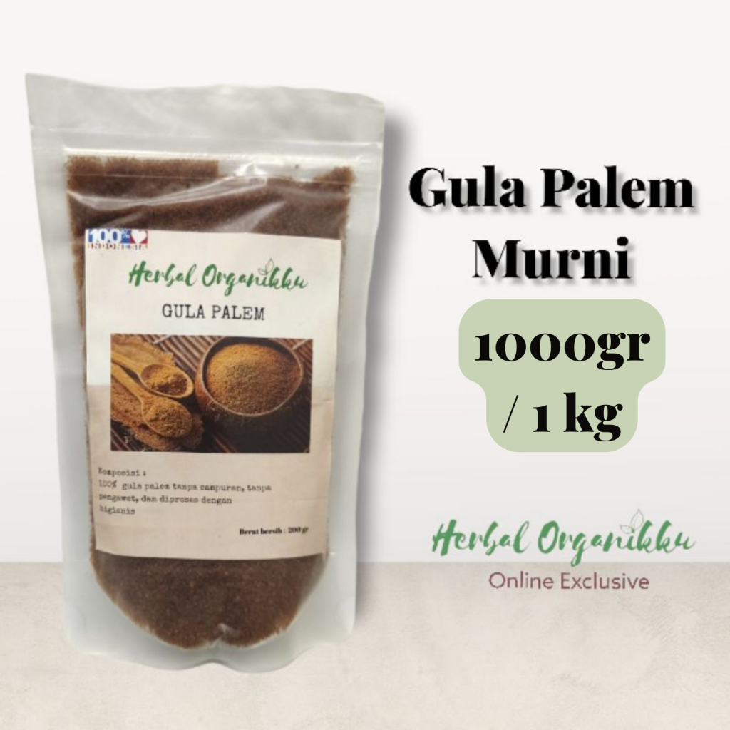 

Gula Palem / Palm Sugar 500 & 1000(1kg). 100% Murni TANPA campuran gula