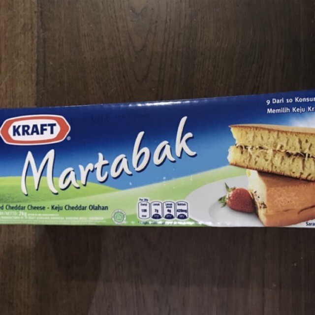 

Keju Cheddar Cheese Kraft Martabak 2kg !