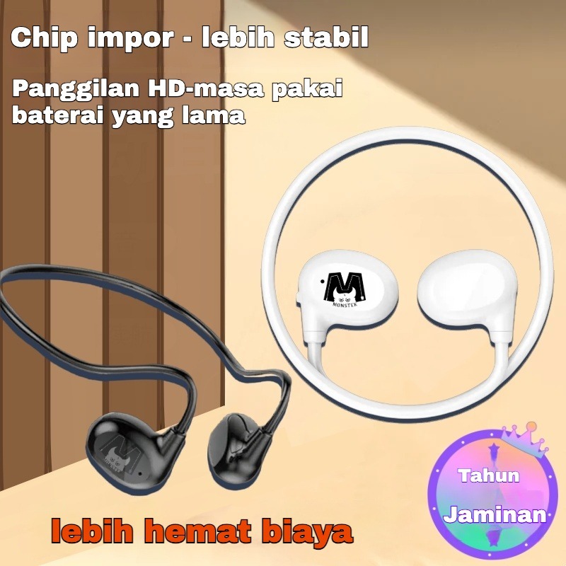 ✿Headphone /Headset /earphone tulang/Headphone Konduksi Tulang/Headphone Tanpa Cedera Telinga
