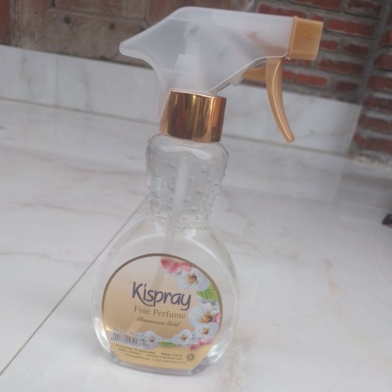 kispray gold botol 318ml