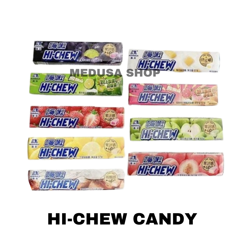 

Permen Hi-Chew Hi Chew Permen Kenyal Rasa Buah Candy Hichew Chewy Gummy