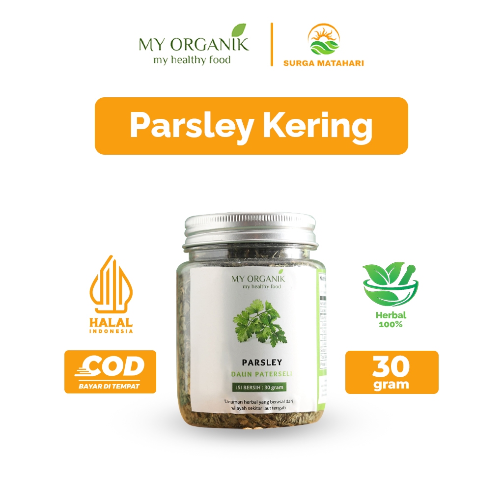 

My Organik Daun Parsley Kering Bubuk Dried Parsley Flakes Premium Quality Bumbu Dapur
