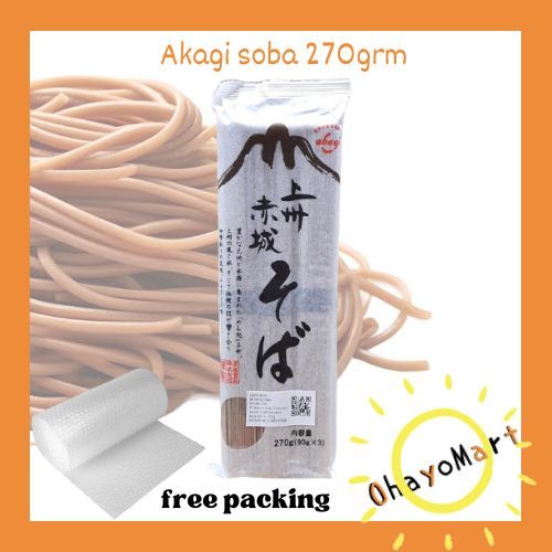

Joshu Akagi Shokuhin soba / Akagi Soba / mi soba kering 270grm
