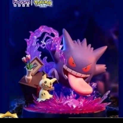 FIGUR POKEMON PRIME GENGAR & MIMIKYU 45762 [ORIGINAL FUNISM]