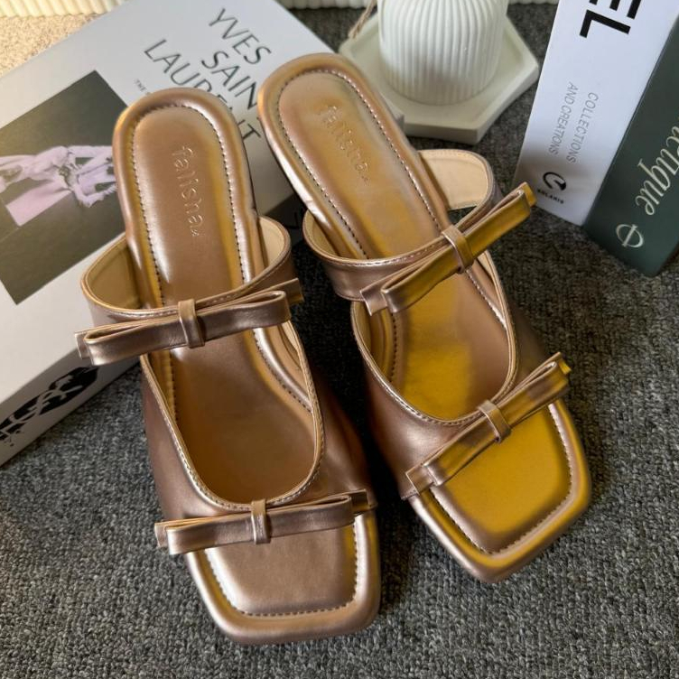 sendal falisha.id Marbela 05 Sendal slide Sandal Wanita Sandal teplek Sandal Hak wanita fashion